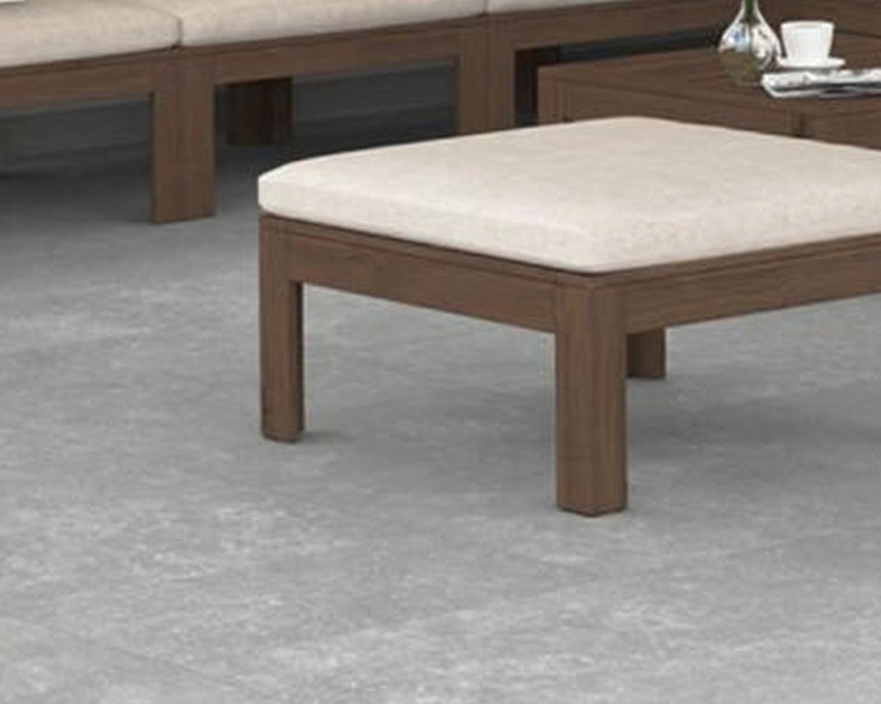 Suelo porcelánico Denver Gris en salón